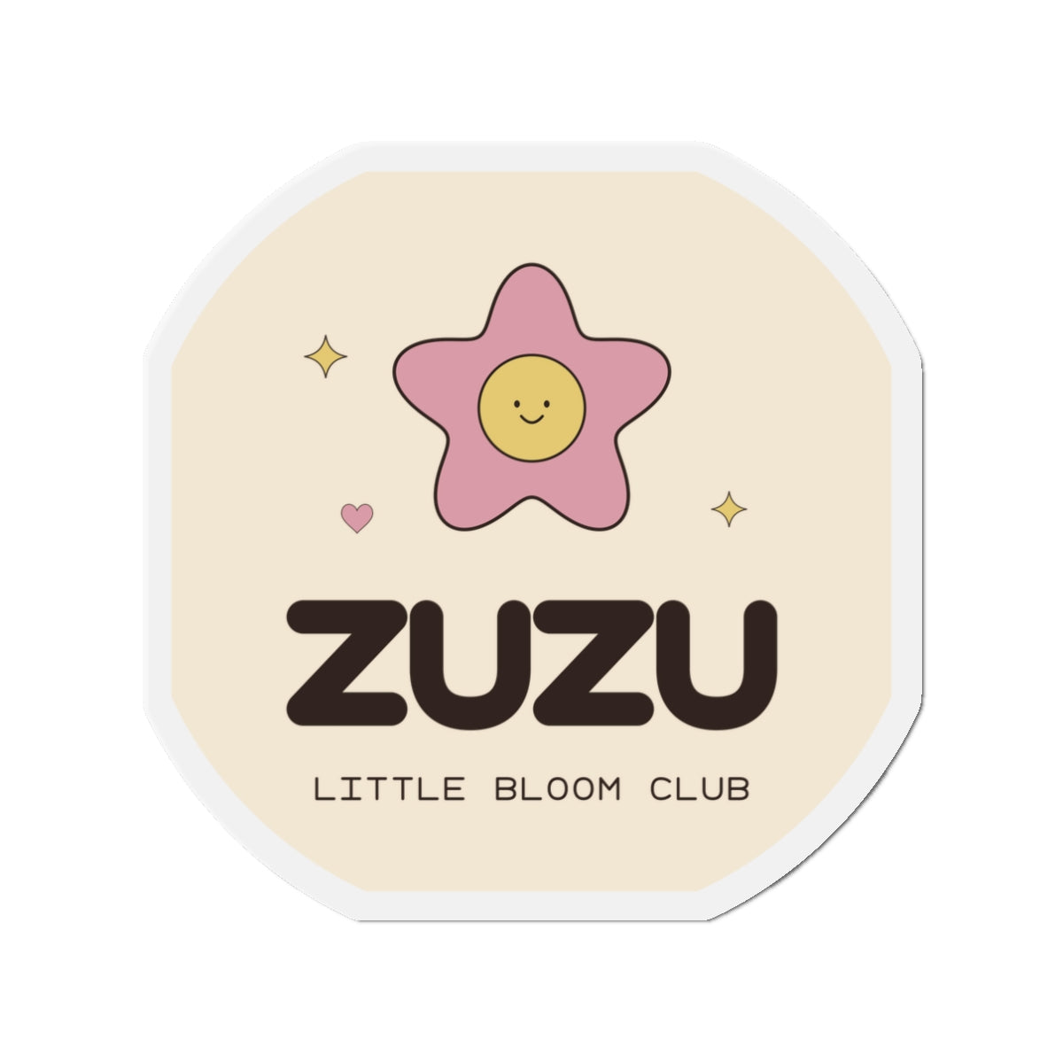 Little Bloom Club Die-Cut Magnet