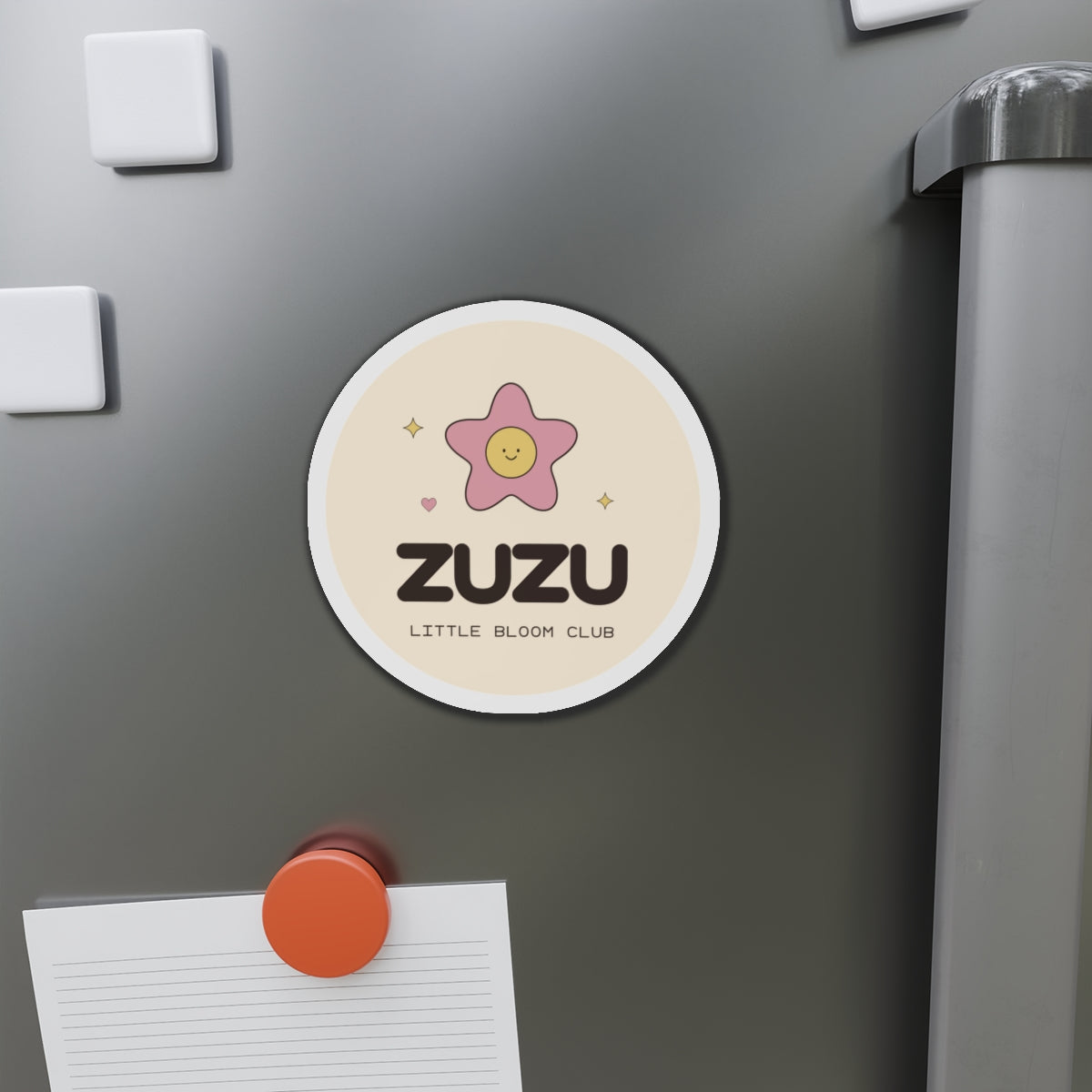 Little Bloom Club Die-Cut Magnet