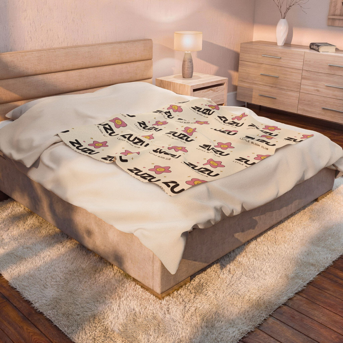 Little Bloom Club Plush Blanket